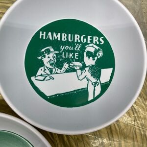 Vintage Melamine Cereal Bowls